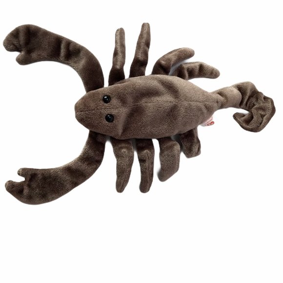 TY Beanie Babies Stinger - Brown Crab Plush Small - Picture 1 of 4